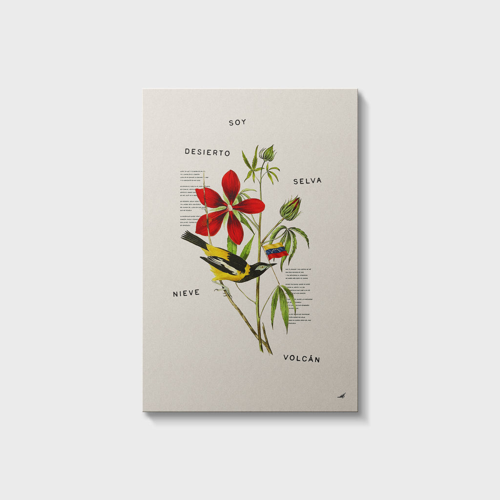 Venezuela Turpial — Giclee Poster Print